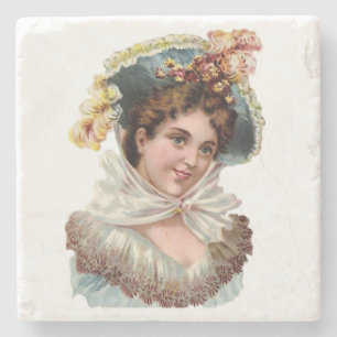 Mors dag Marble Stone Underlägg Victorian