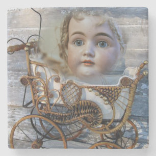 Mors dag Marble Stone Underlägg Victorian