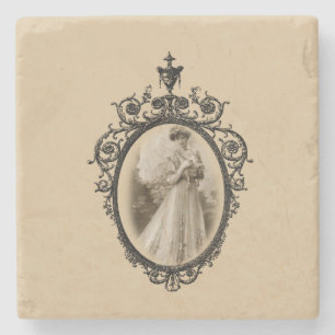Mors dag Marble Stone Underlägg Victorian