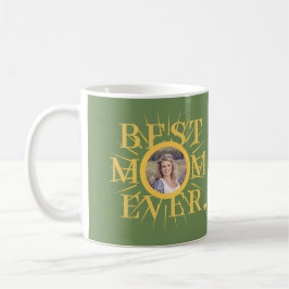 Mors dag med bästa Mamma någonsin sol-fotot Kaffemugg
