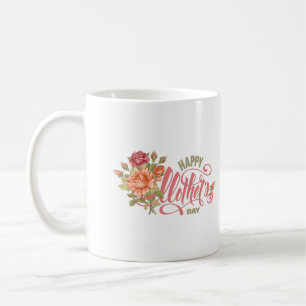 Mors dag med Kärlek och blommor Vår Kaffemugg