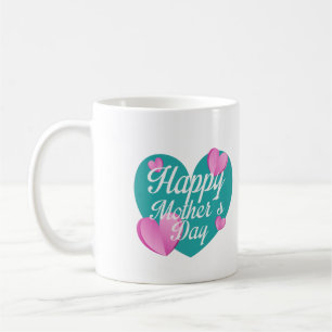 Mors dag med Kärlek och örhängen Kaffemugg