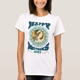 Mors dag med kristen beröring t shirt