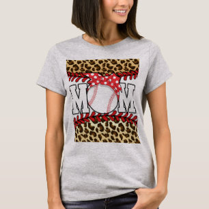 Mors dag Messy Hair Baseball T Shirt