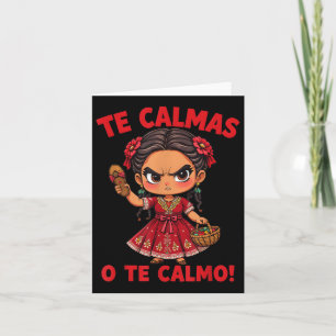 Mors dag mexikanska Mamma Te Calmas O Kort