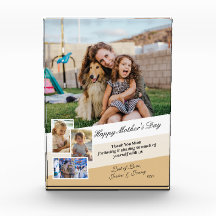 Mors dag Modern Photo Collage Visning