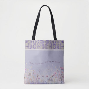 Mors dag moderna tote bags tygkasse