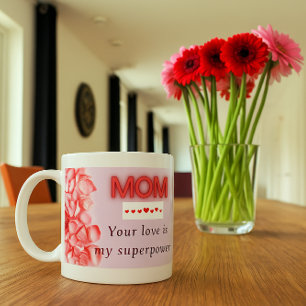 Mors dag-offertdesign kaffemugg