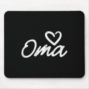 Mors dag Oma Heart Cute Kärlek Grandma Nana Mimi Musmatta