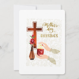 Mors dag Önskningar Julkort