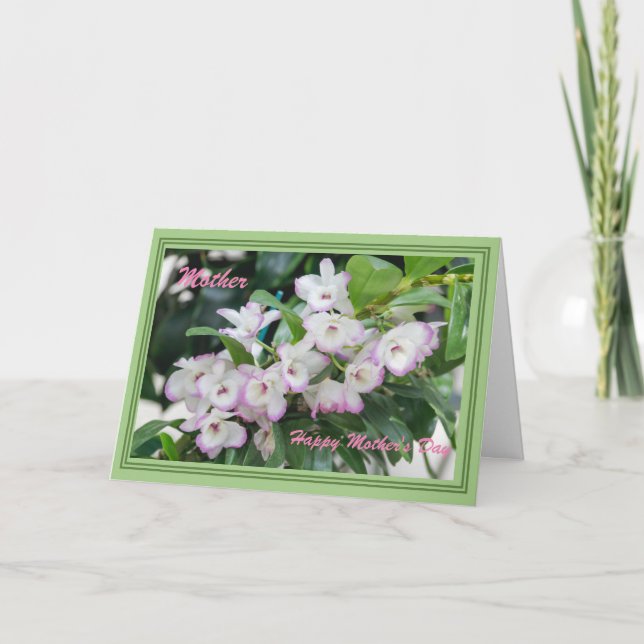 Mors dag Orchids Kort (Framsida)