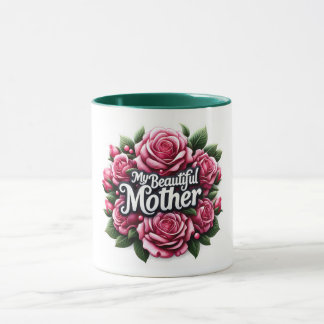 Mors dag Ord "Min vackra Mor" Mugg