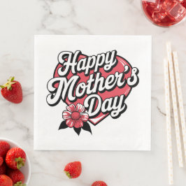 Mors dag pappersservett