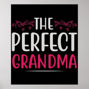 Mors dag - Perfekt Grandma Poster