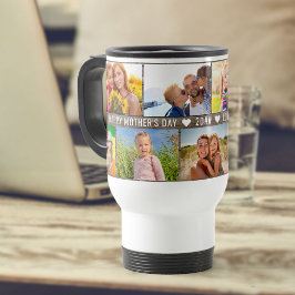 Mors dag Photo Collage 9 Foton & Anpassningsbar Te Resemugg