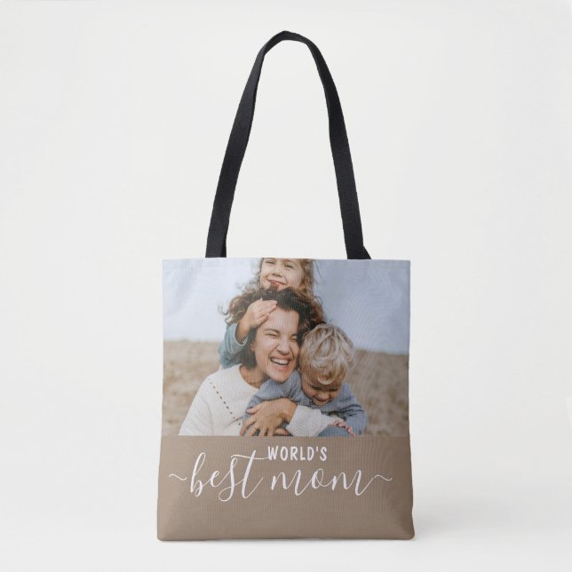 Mors dag Photo Tygkasse (Framsida)