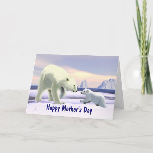 Mors dag - Polar Bear Kort