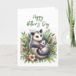 Mors dag Possum Grattiskort Tack Kort
