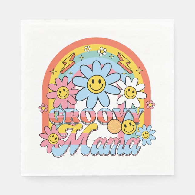 Mors dag-present | Groovy Mama Pappersservett (Framsidan)