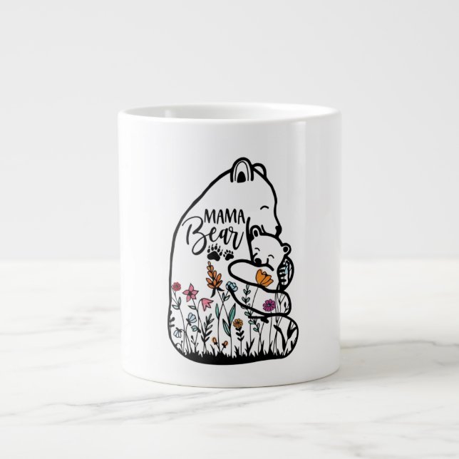 Mors dag-present - Kaffe kopp Jumbo Mugg (Framsidan)