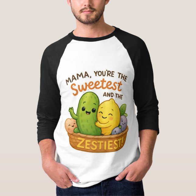 Mors dag-present till mamma Rolig söt mammadräkt T Shirt (Framsida)