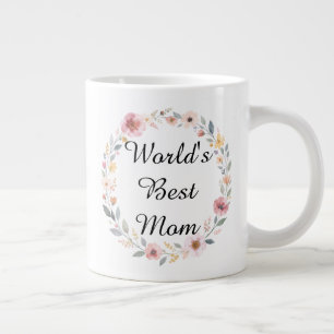 Mors dag-present: "Världens bästa mamma" Jumbo Mugg