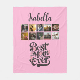 Mors dag-presentationer med bästa Mamma någonsin T Fleecefilt