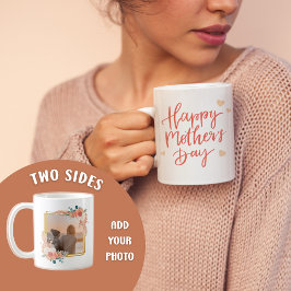 Mors dag presenter för mamma fotopersonlig kaffemugg