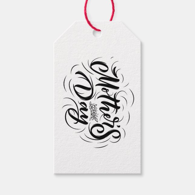 Mors dag presentetikett (Framsidan)