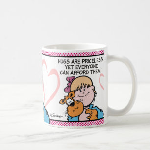 Mors dag Priceless Hugs Kaffemugg