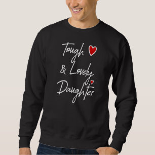 Mors dag Proud Mor och dotter Kärlek Mamma Ap Lång Ärmad Tröja