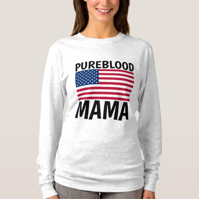 MORS DAG PUREBLOOD MAMMA T-SHIRTS (Framsida)