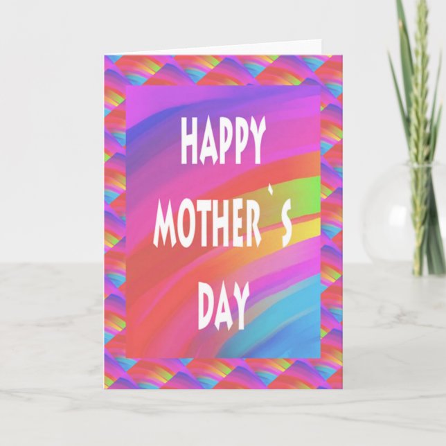 Mors dag-Rainbow Kort (Framsida)