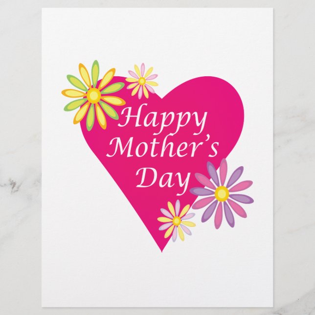 Mors dag reklamblad (Framsidan)