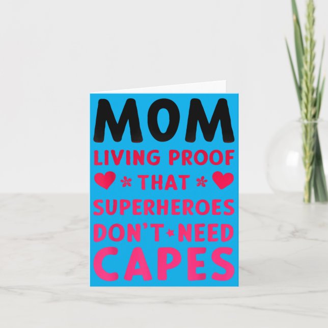 Mors dag Roligt citat för mamma Födelsedag mamma Kort (Framsida)