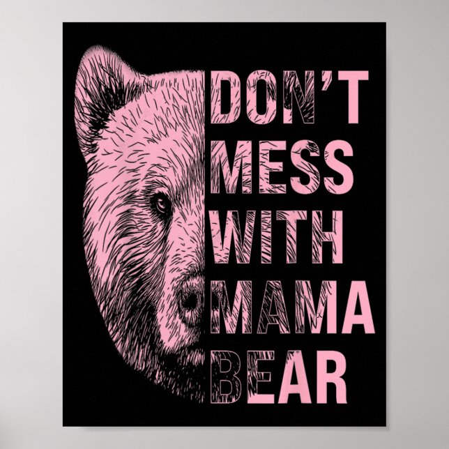 Mors dag Rör inte Mamma Björn  Poster (Framsidan)