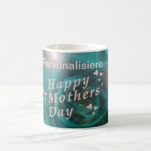 mors dag,rosa text anpassa kaffemugg
