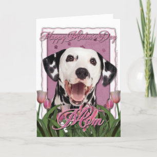 Mors dag - Rosa Tulips - Dalmatien Kort