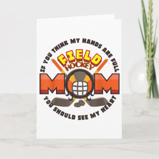Mors dag S Cool Sport Landhockey Mamma Älskare  Kort