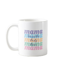 Mors dag skräddarsydd barn namn MAMA present