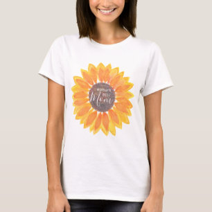 Mors dag Solros Världens Bästa Mamma T Shirt