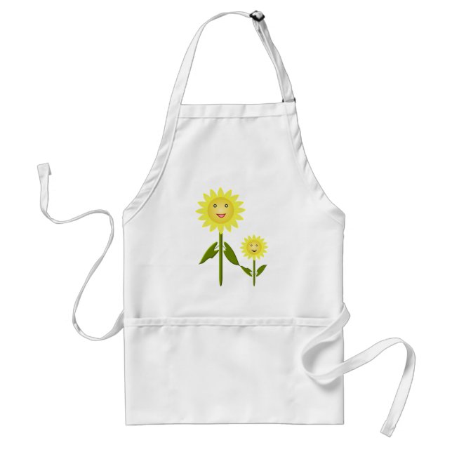 Mors dag Sunblommor Förkläde (Framsidan)