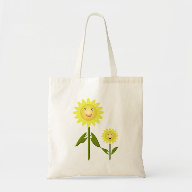 Mors dag Sunblommor Tygkasse (Framsidan)
