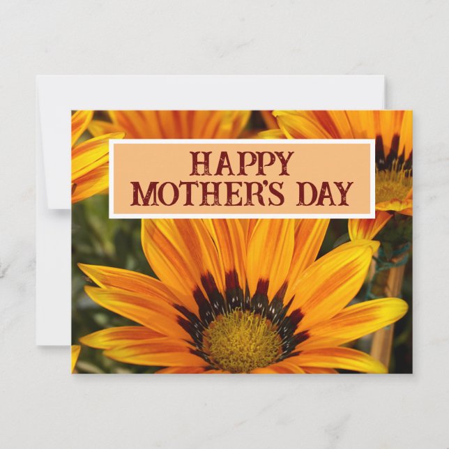 MORS DAG SUNFLOWER MAMMA INBJUDNINGAR (Framsida)