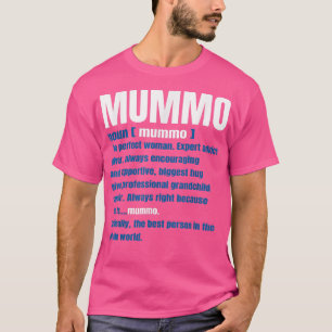 Mors dag Suomi Mummo Grandma Finland  T Shirt