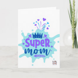 Mors dag - Super Mamma Kort