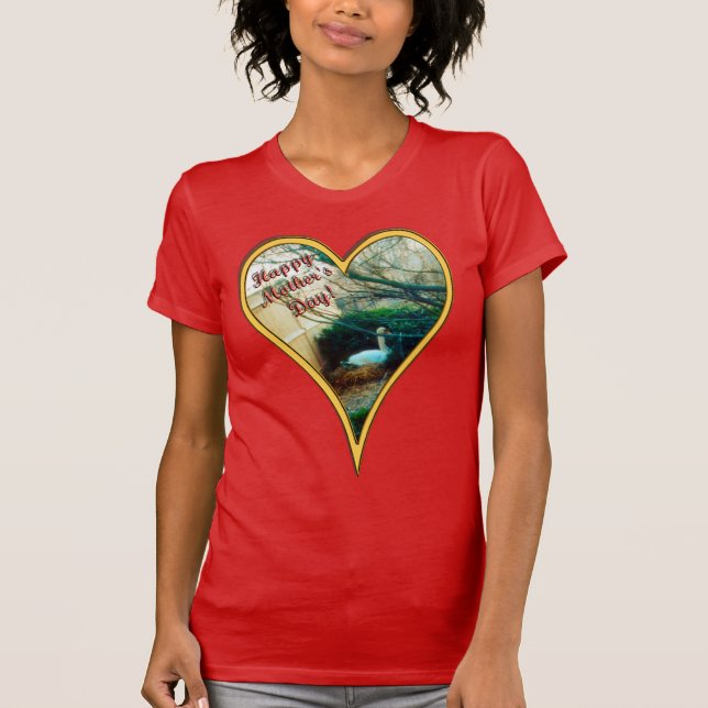 Mors dag Svan T Shirt (Framsida)