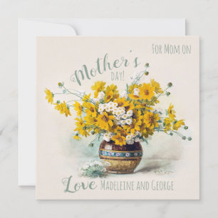 Mors dag Sweet & Sunny Longpre CC1108-kort Inbjudningar