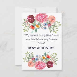 MORS DAG TAANK DIG CARD TACK KORT