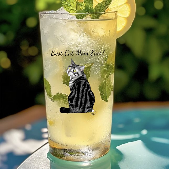 Mors dag Tabby katt Glaskopp (Skapare uppladdad)